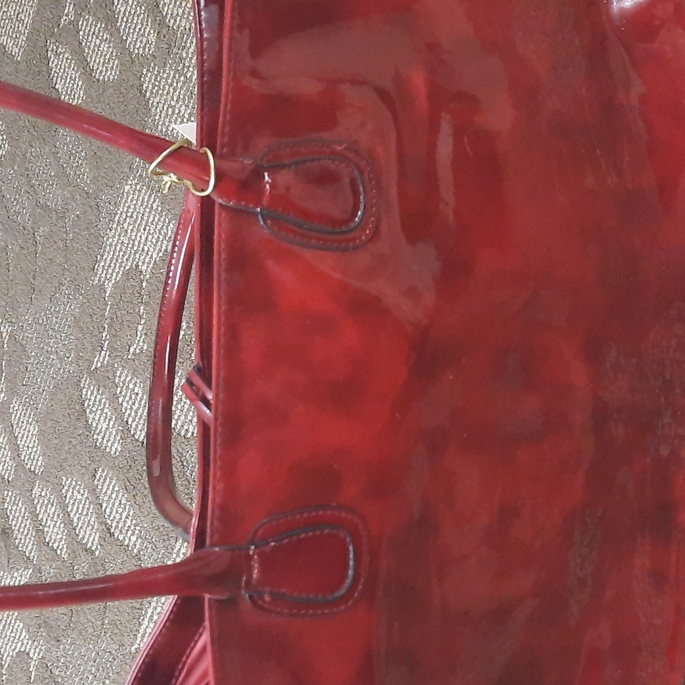 NEW RED HANDBAG - Picture 9 of 9